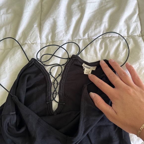 Garage V-Neck Bodysuit - Picture 2 of 2